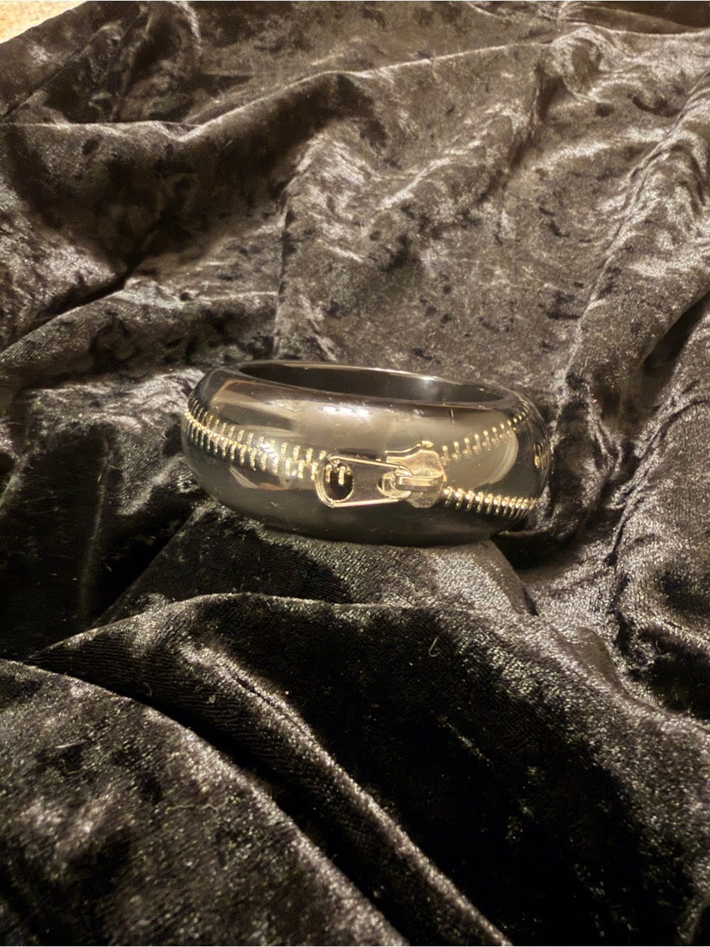 Zipper “Unzipped” Bangle